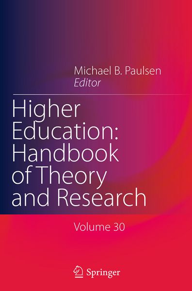 Produktbild: Higher Education: Handbook of Theory and Research