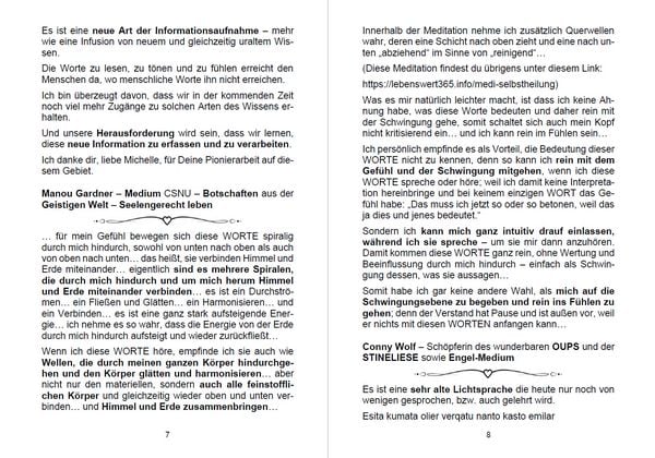 Produktbild: Galaktische Visionen und Kosmische Lichtsprache 1