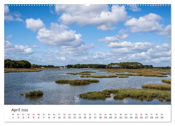 Produktbild: Unterwegs im Morbihan (Wandkalender 2026 DIN A2 quer), CALVENDO Monatskalender