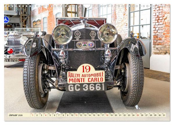 Produktbild: Nationales Auto Museum, The Loh Collection (Wandkalender 2026 DIN A3 quer), CALVENDO Monatskalender