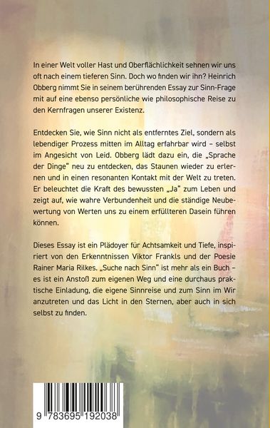 Produktbild: Sinn Der innere Kompass, Ja zum Leben zu sagen