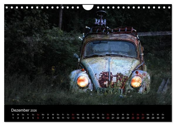 Produktbild: Automobile im Herbst (Wandkalender 2026 DIN A4 quer), CALVENDO Monatskalender