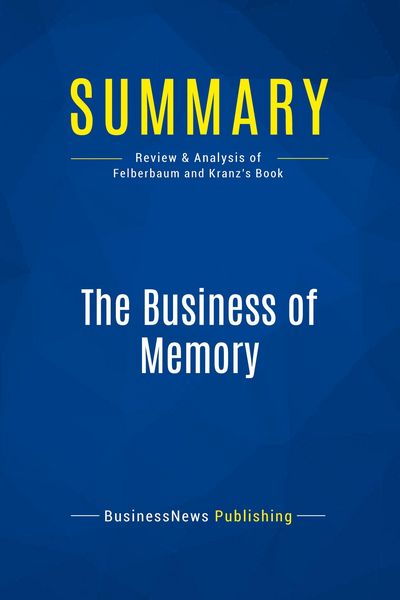 Produktbild: Summary: The Business of Memory