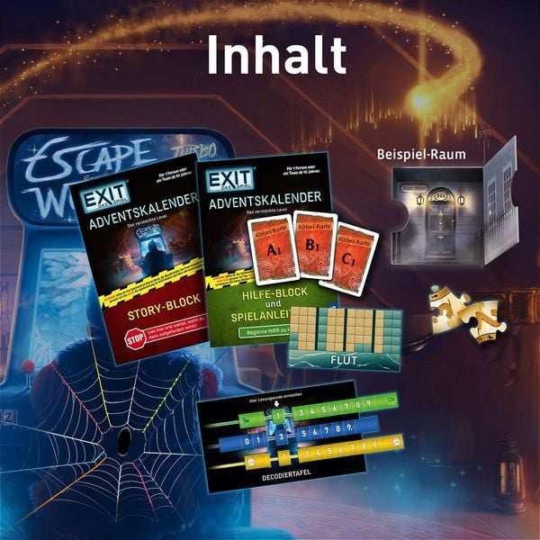 Produktbild: EXIT&reg; - Das Spiel - Adventskalender: Das versteckte Level