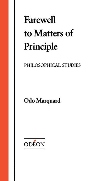 Produktbild: Farewell to Matters of Principle