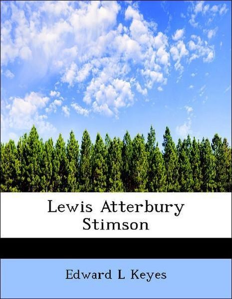 Produktbild: Keyes, E: Lewis Atterbury Stimson