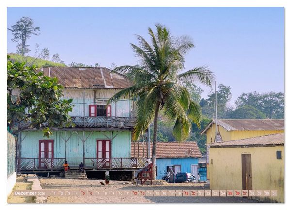 Produktbild: Sao Tome. Paradiesinsel vor der K&uuml;ste Westafrikas (Wandkalender 2026 DIN A2 quer), CALVENDO Monatskalender