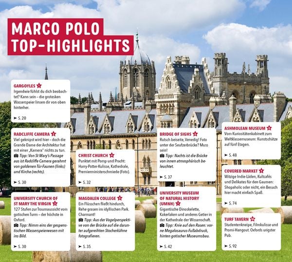 Produktbild: MARCO POLO Reisef&uuml;hrer Oxford
