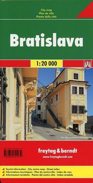 Produktbild: Preßburg / Bratislava Gesamtplan