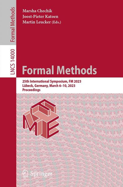 Produktbild: Formal Methods