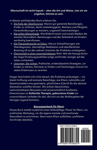 Produktbild: Schlechte Therapie, gebrochene Kinder