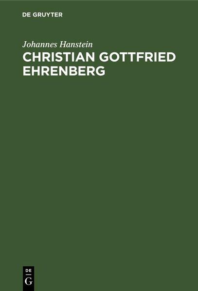Produktbild: Christian Gottfried Ehrenberg
