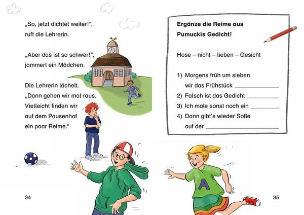 Pumuckl, Bücherhelden 1. Klasse, Pumuckl geht in die Schule