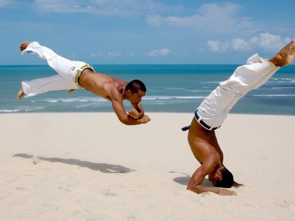 Produktbild: CALVENDO Puzzle Capoeira | 1000 Teile Lege-Gr&ouml;&szlig;e 64x48cm Foto-Puzzle f&uuml;r gl&uuml;ckliche Stunden