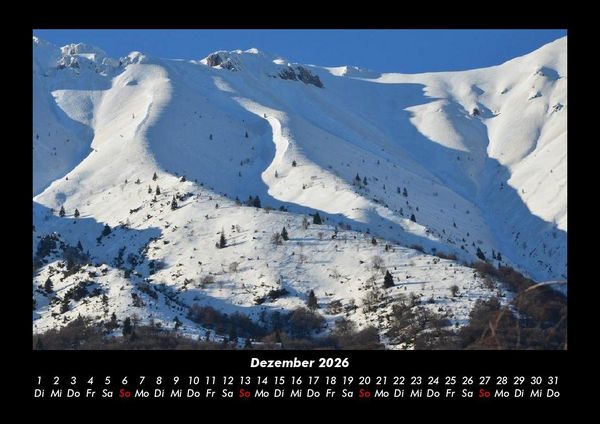 Produktbild: Berge 2026 Fotokalender DIN A3