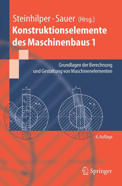 Produktbild: Konstruktionselemente des Maschinenbaus 1