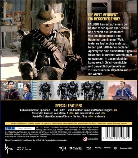 Produktbild: Fallout - Staffel 1 [3 BRs]