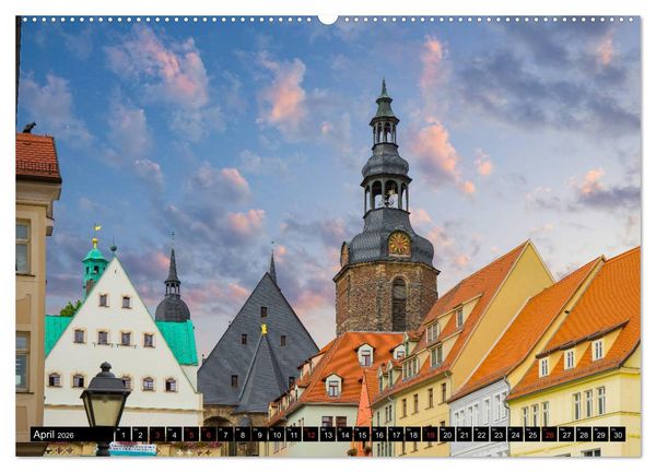 Produktbild: Lutherstadt Eisleben Impressionen (Wandkalender 2026 DIN A2 quer), CALVENDO Monatskalender