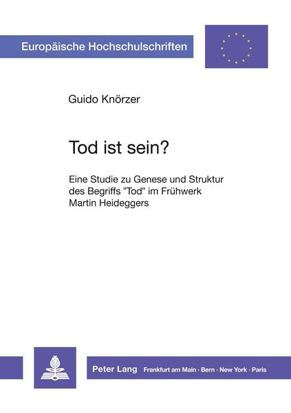 Produktbild: Tod ist Sein?