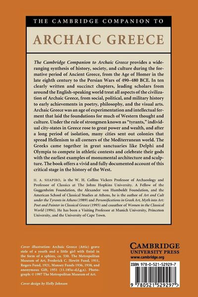 Produktbild: The Cambridge Companion to Archaic Greece