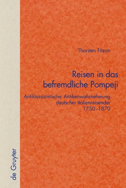 Produktbild: Reisen in das befremdliche Pompeji