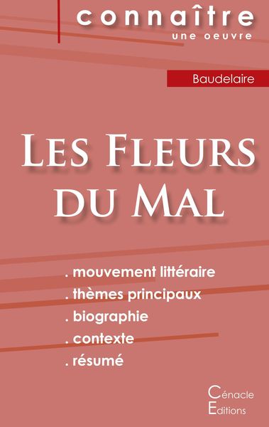 Produktbild: Fiche de lecture Les Fleurs du Mal de Charles Baudelaire (Analyse litt&eacute;raire de r&eacute;f&eacute;rence et r&eacute;sum&eacute; complet)