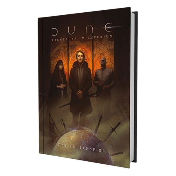 Dune: Abenteuer im Imperium - Regelwerk Reguläre Edition, Paperback von Richardrd August,Simon Berman,Banana Chan,Jason Durall,Khaldoun Khelil,