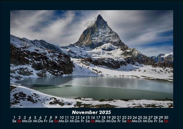 Produktbild: Berge 2025 Fotokalender DIN A5