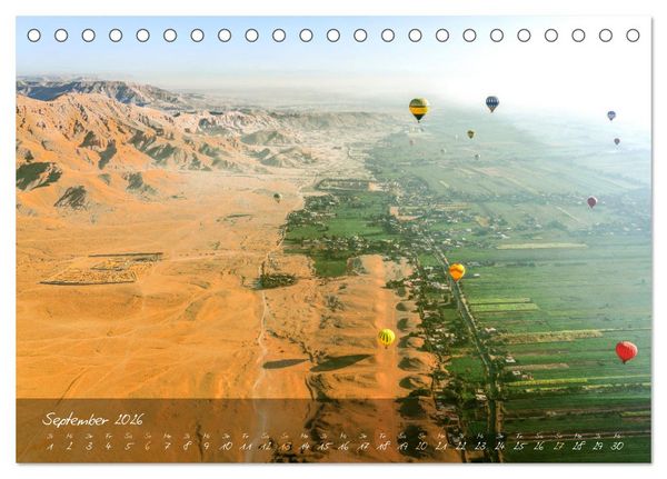Produktbild: Faszination &Auml;gypten: Kairo - Luxor - Abu Simbel (Tischkalender 2026 DIN A5 quer), CALVENDO Monatskalender