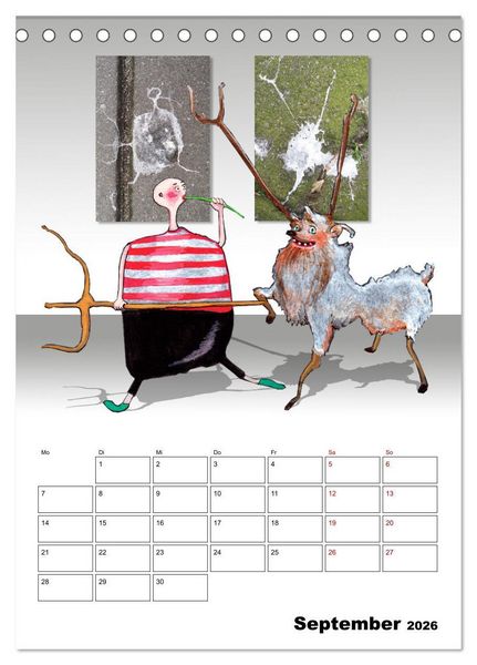 Produktbild: SO EIN SHIT! (Tischkalender 2026 DIN A5 hoch), CALVENDO Monatskalender