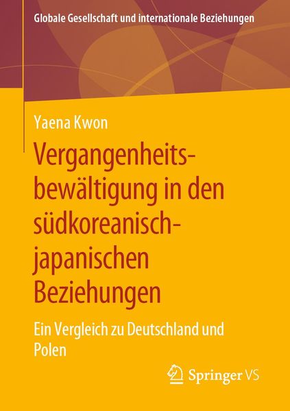 Produktbild: Vergangenheitsbewältigung in den südkoreanisch-japanischen Beziehungen