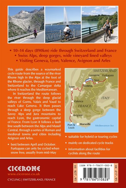 Produktbild: The River Rhone Cycle Route