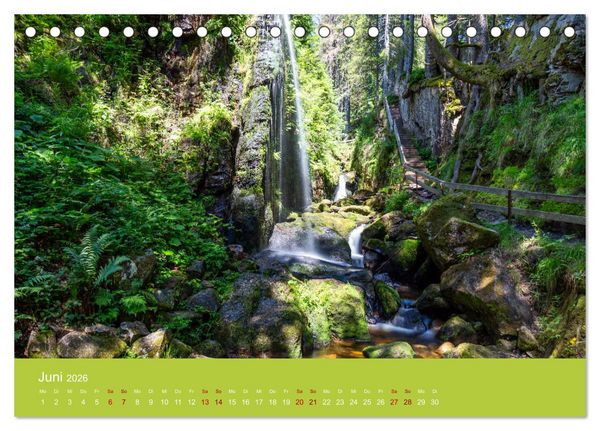 Produktbild: Hochschwarzwald - Traumhafte Landschaften im Schwarzwald (Tischkalender 2026 DIN A5 quer), CALVENDO Monatskalender