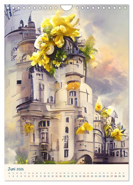 Produktbild: Colors of Dreams - AI-ART (Wandkalender 2026 DIN A4 hoch), CALVENDO Monatskalender