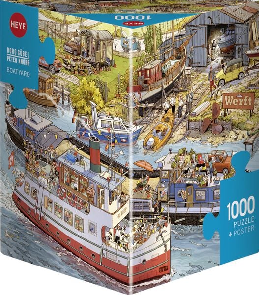 Produktbild: BOATYARD, HEYE Puzzle von Doro G&ouml;bel & Peter Knorr