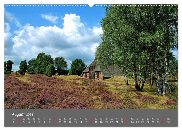 Produktbild: Wundersch&ouml;ne Landschaften des Nordens (hochwertiger Premium Wandkalender 2026 DIN A2 quer), Kunstdruck in Hochglanz