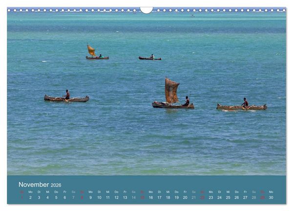 Produktbild: Alltag in Madagaskar (Wandkalender 2026 DIN A3 quer), CALVENDO Monatskalender