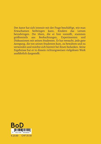 Produktbild: Wie man lernt und wie man lehrt zu lernen