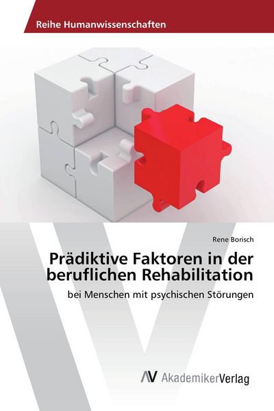 Produktbild: Pr&auml;diktive Faktoren in der beruflichen Rehabilitation