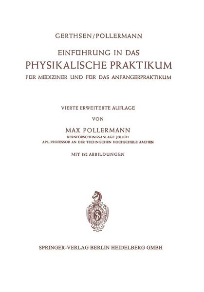 Produktbild: Einf&uuml;hrung in das Physikalische Praktikum