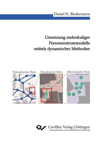 Produktbild: Umsetzung mehrskaliger Personenstrommodelle mittels dynamischer Methoden