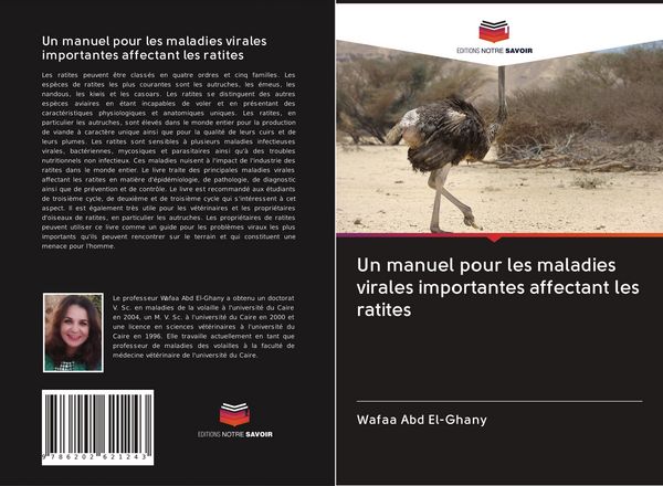 Produktbild: Un manuel pour les maladies virales importantes affectant les ratites
