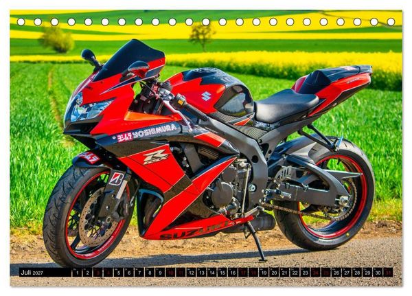 Produktbild: Yoshimura Gixxer Limited Edition (Tischkalender 2027 DIN A5 quer), CALVENDO Monatskalender