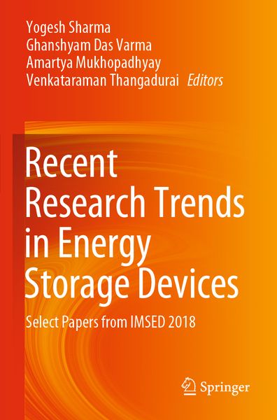 Produktbild: Recent Research Trends in Energy Storage Devices