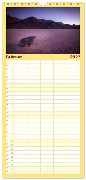Produktbild: Familienplaner 2027 - Wild, Wide, West mit 5 Spalten (Wandkalender, 21 x 45 cm) CALVENDO