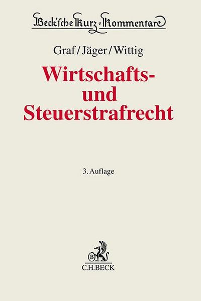 Produktbild: Wirtschafts- und Steuerstrafrecht