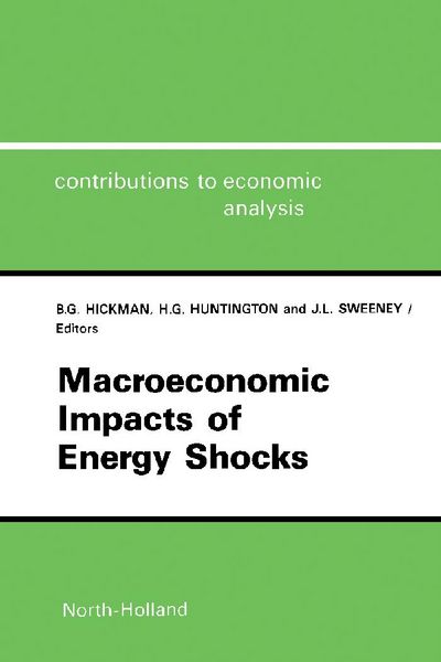Produktbild: Macroeconomic Impacts of Energy Shocks