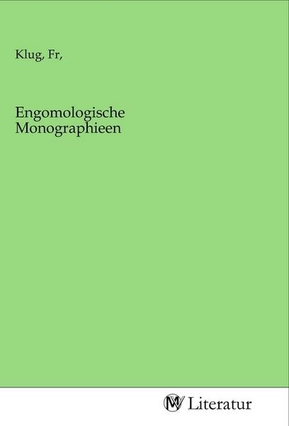 Produktbild: Engomologische Monographieen
