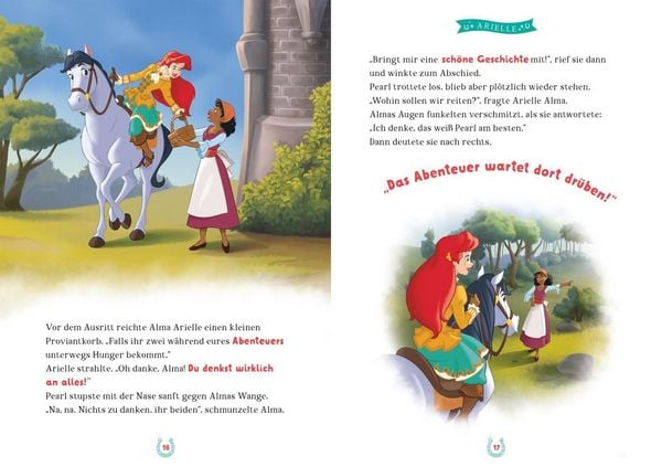 Produktbild: Disney Prinzessin: Die allersch&ouml;nsten Pferdegeschichten