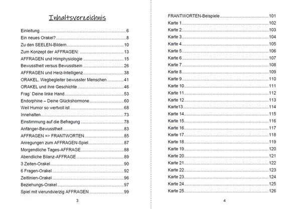 Produktbild: Das Affragen Orakel Buch